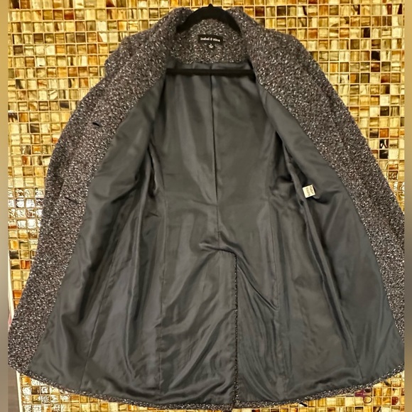 Isabel & Nina Multicolor Fuzzy Textured Full Length Lightweight Coat~Lined~Small - Picture 10 of 16